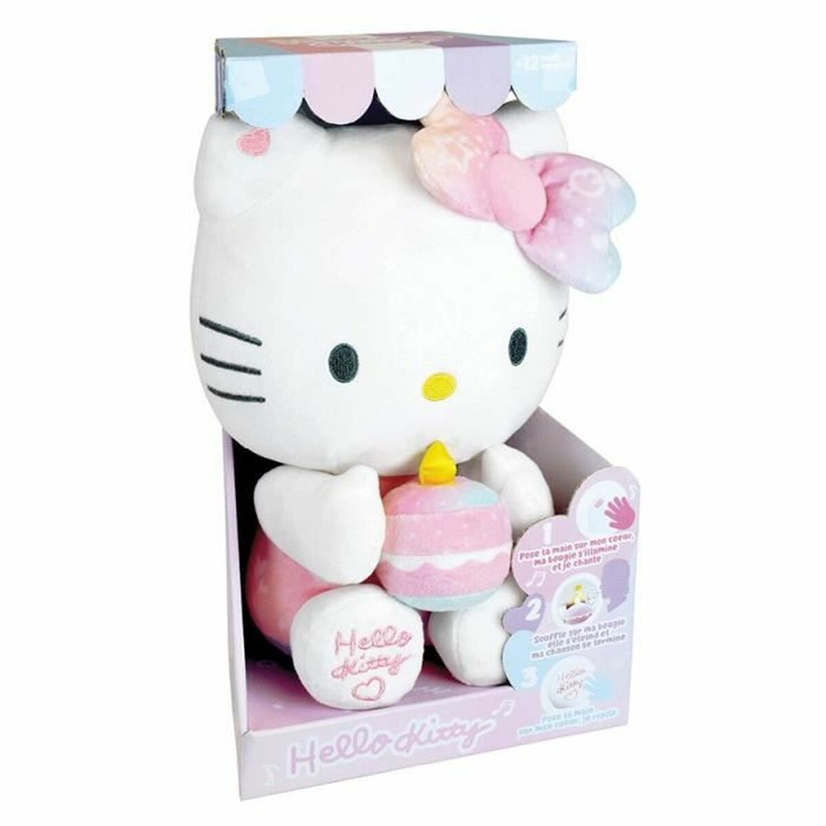 Présentation de Hello Kitty peluche Interactive Anniversaire