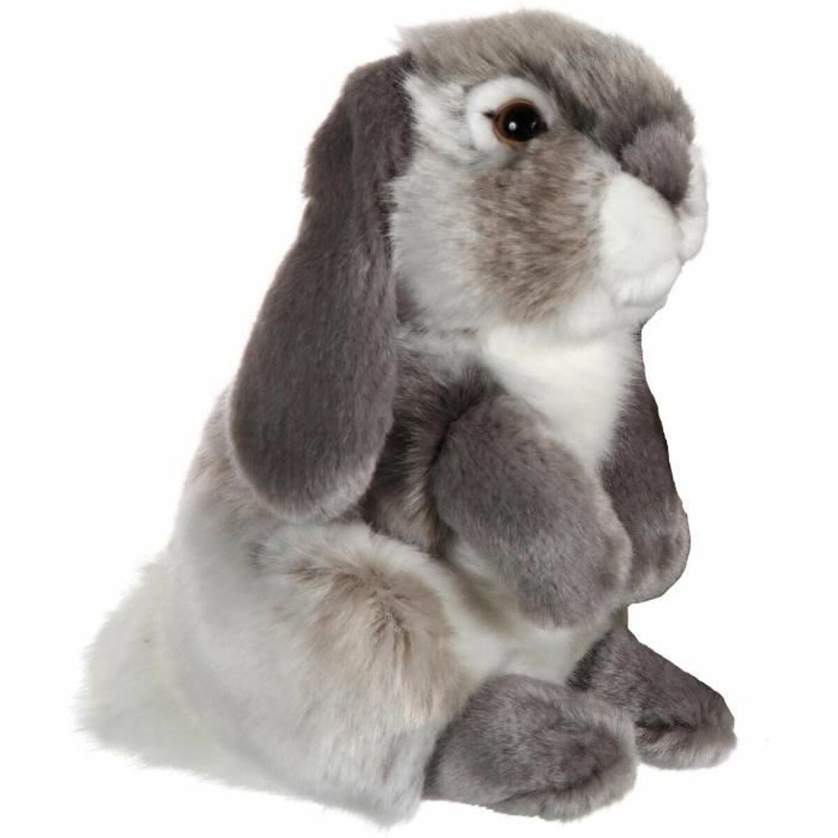 Lapin Peluche Gipsy Gris Interactif