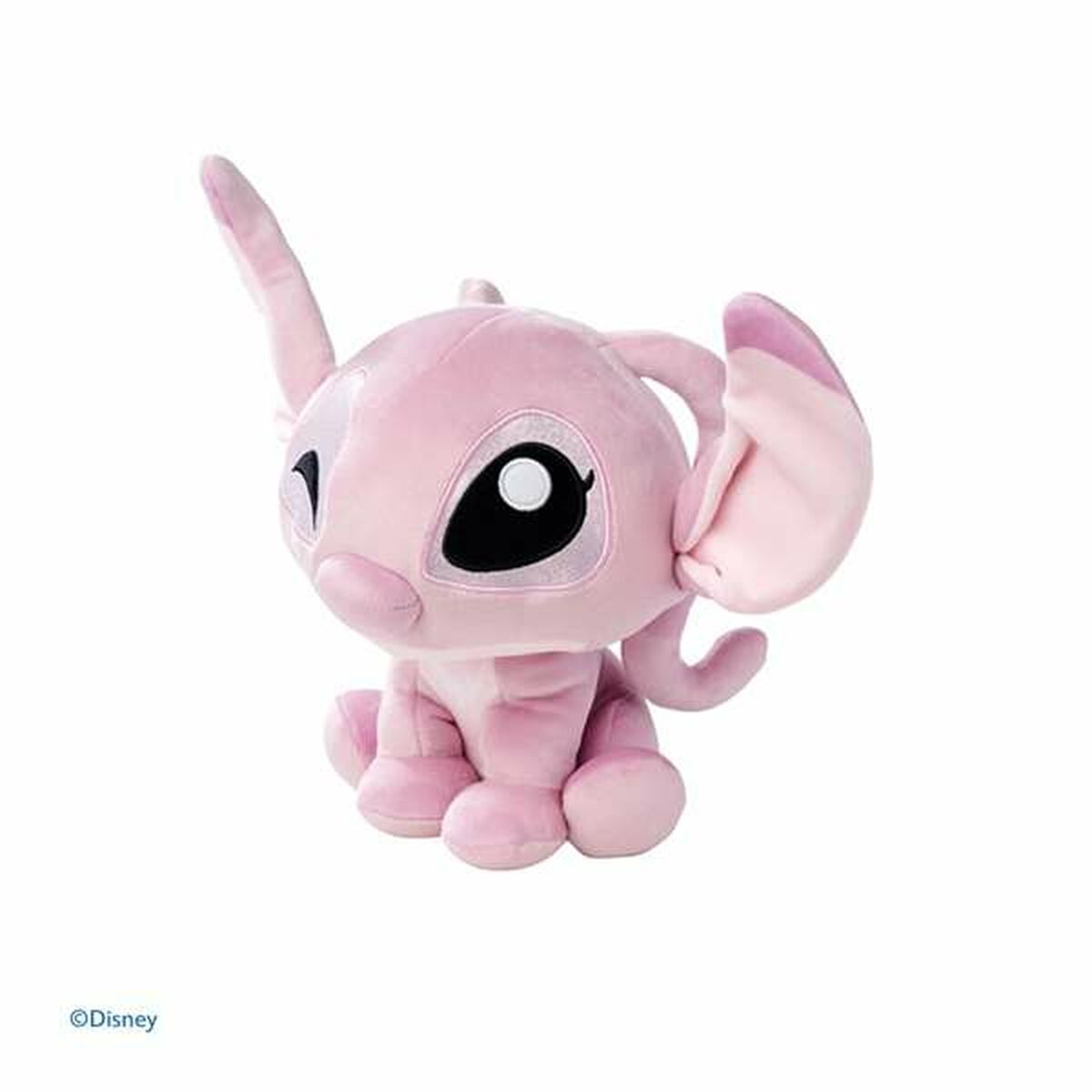 peluche angel stitch qui fait un clin d'oeil