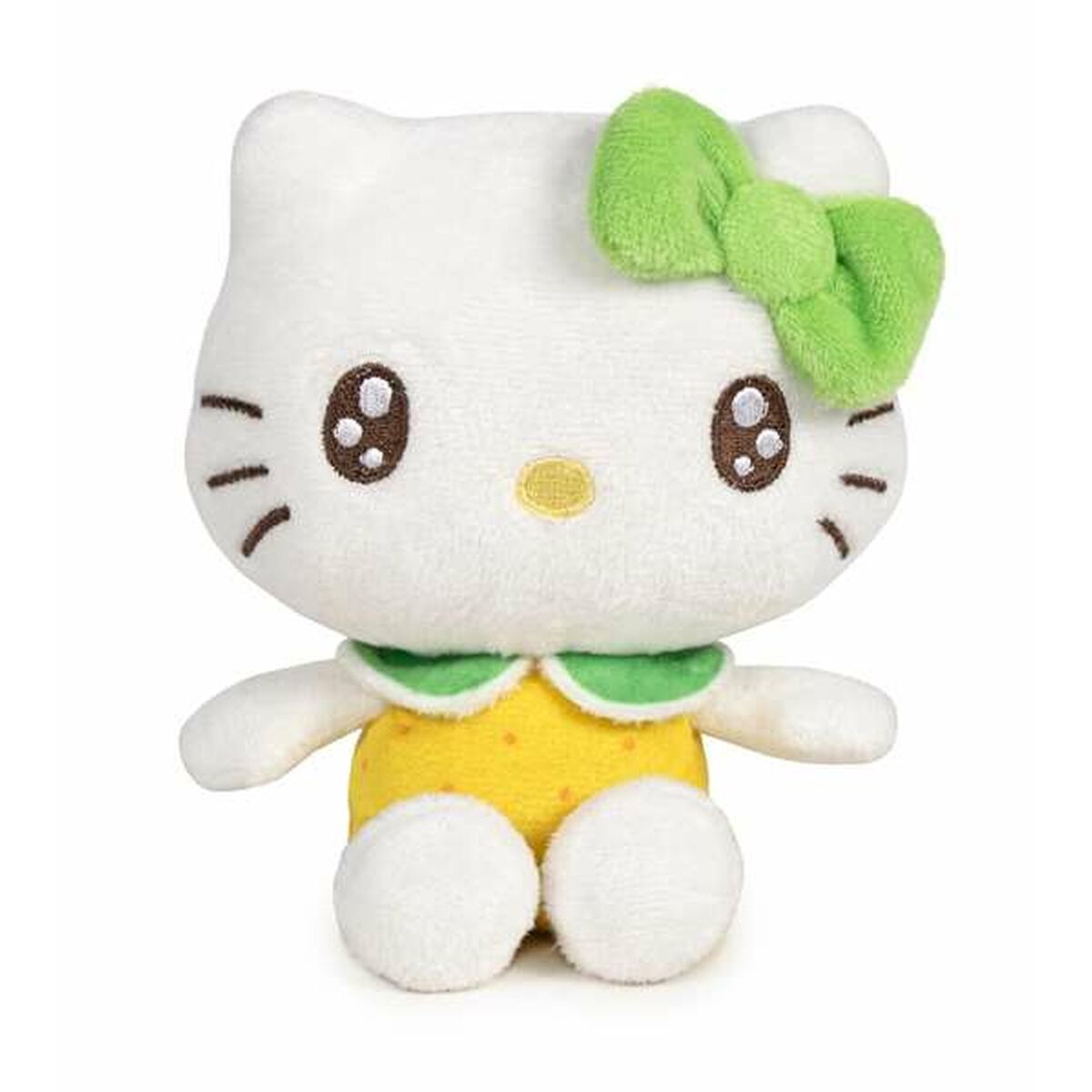 Peluche Hello Kitty Senteur de fruit jaune de face