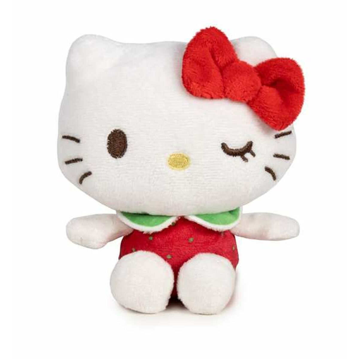 Peluche Hello Kitty Senteur de fruit rouge clin d'oeil