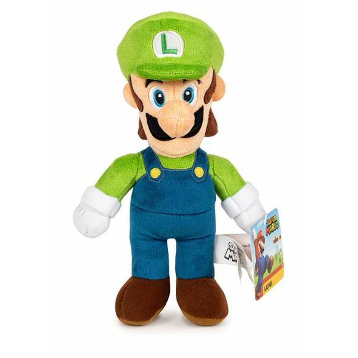 Peluche Mario Super Mario 25cm Luigi