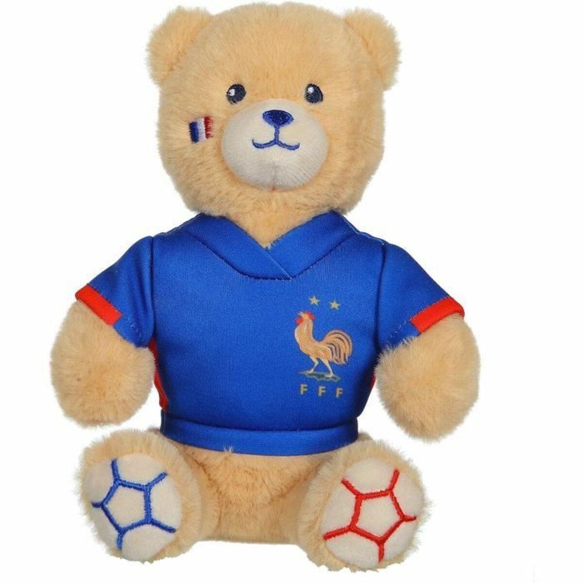 Peluche ours FF deux étoiles