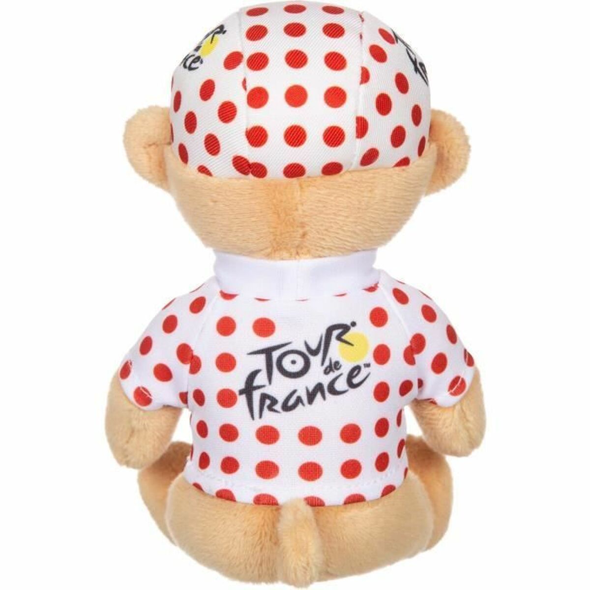 Ours en peluche Tour de France avec le maillot à pois