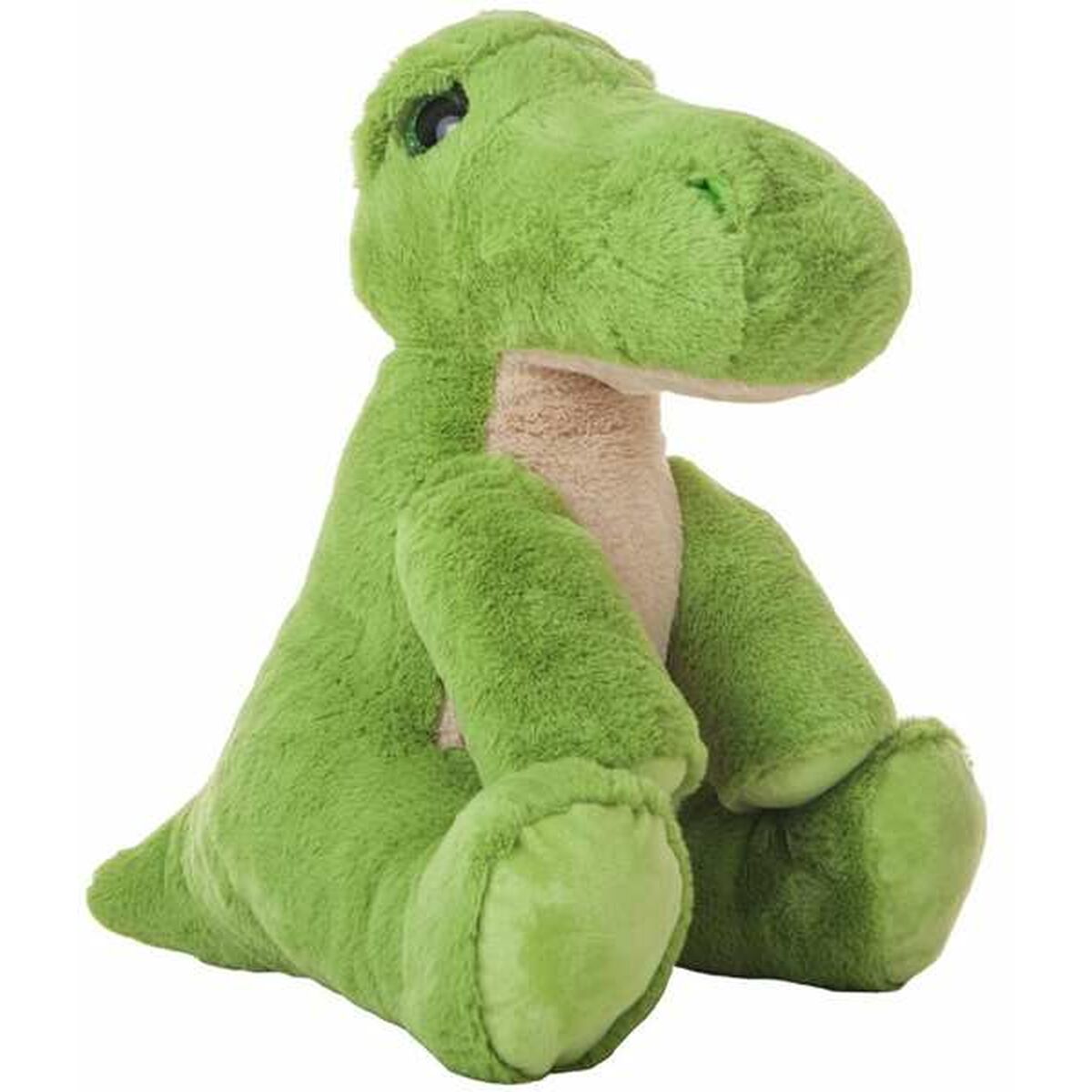 dinosaure peluche vert