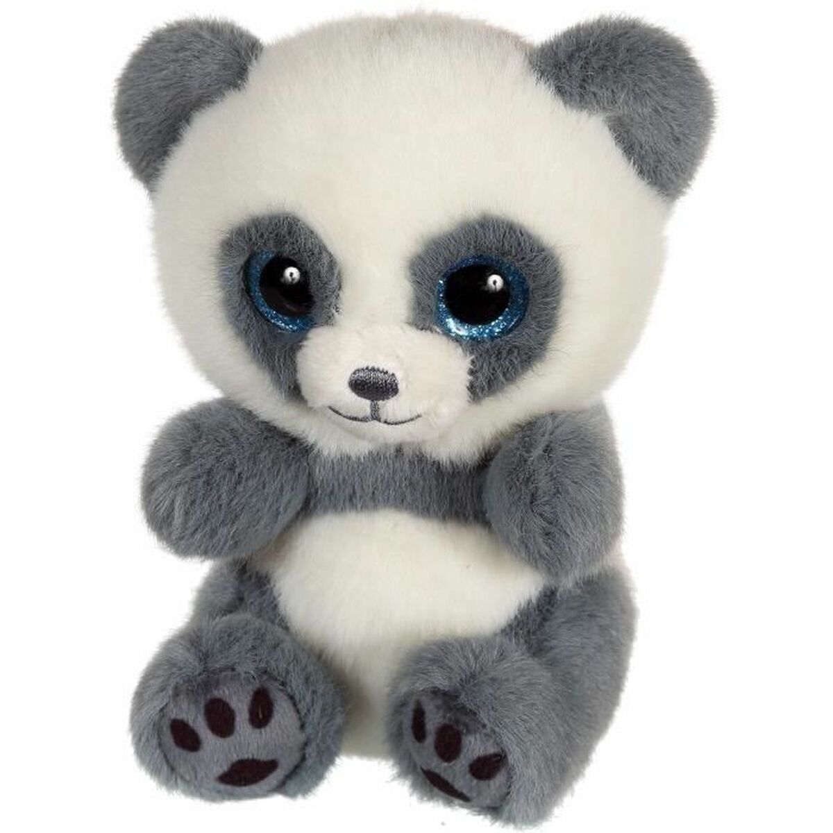 panda peluche grise