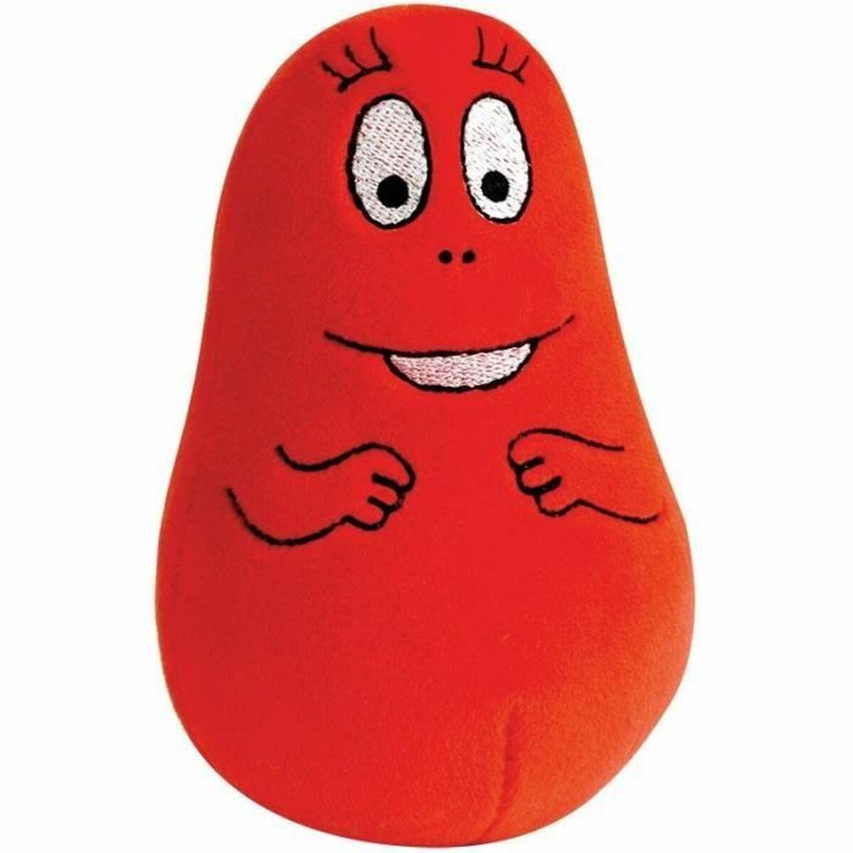 peluche barbapapa rouge barbidur