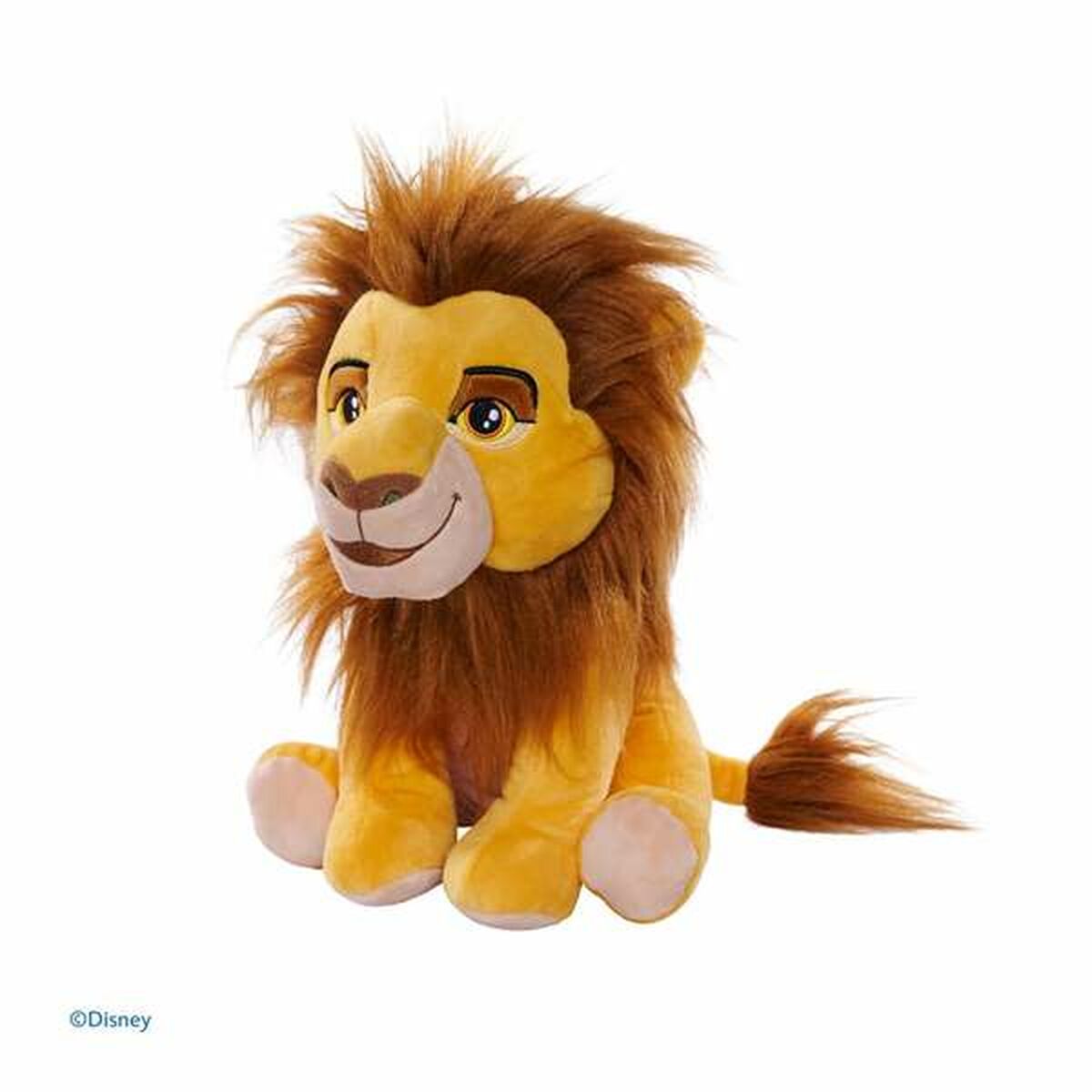 peluche du roi lion mufasa père de simba