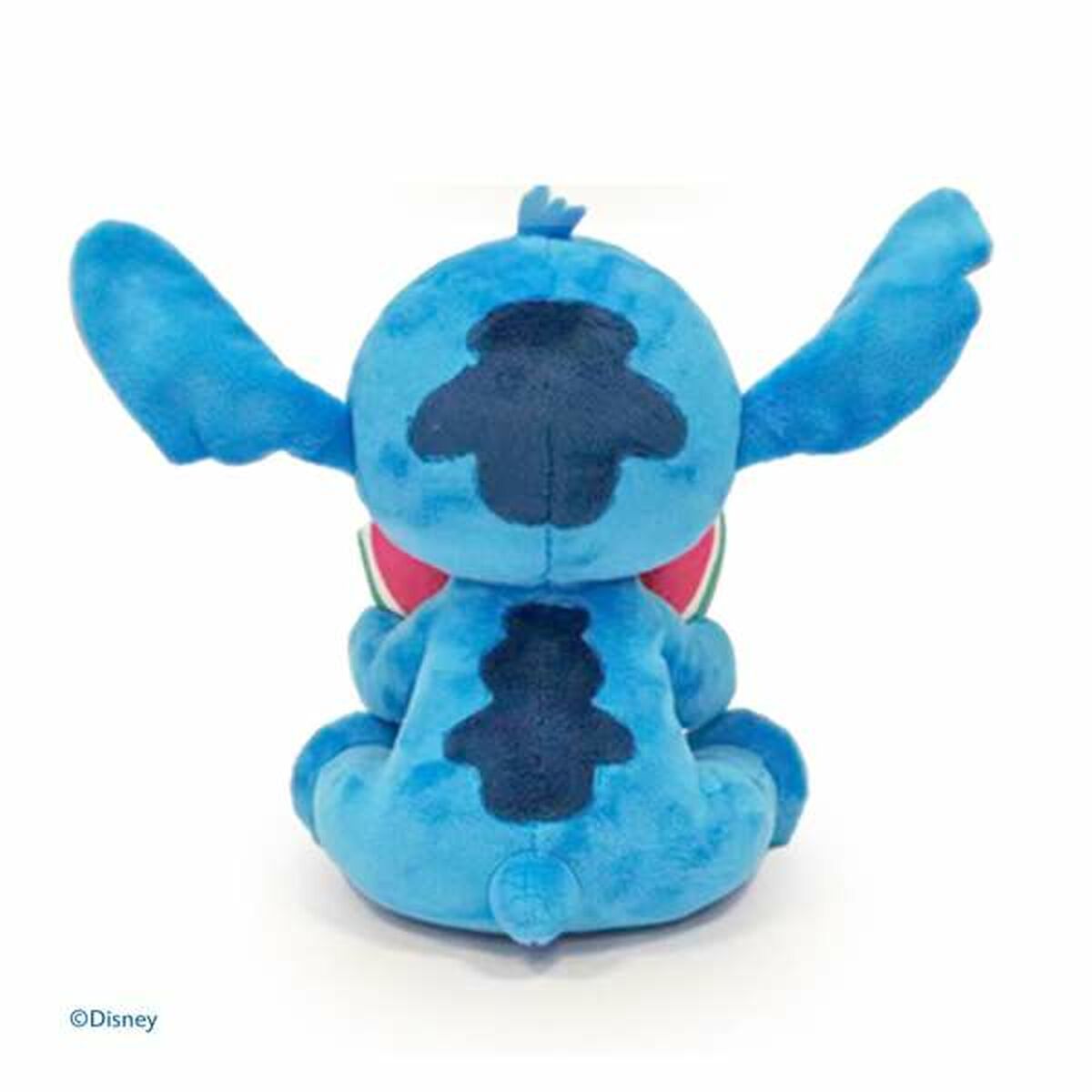 peluche stitch et sa pastèque de dos