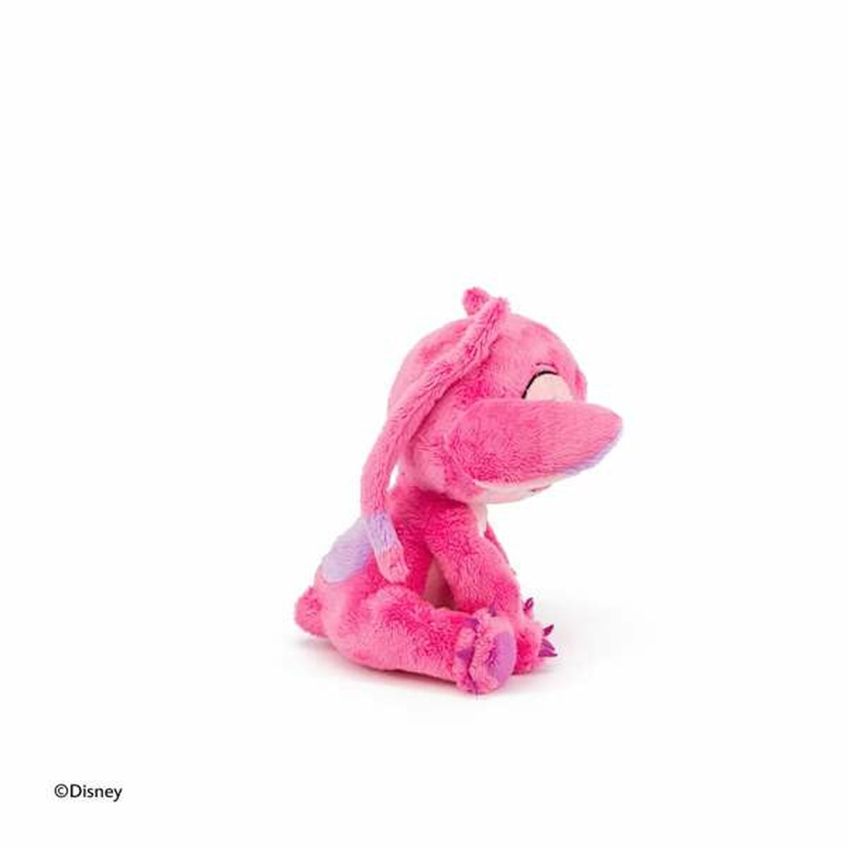 peluche stitch rose assise côté droit