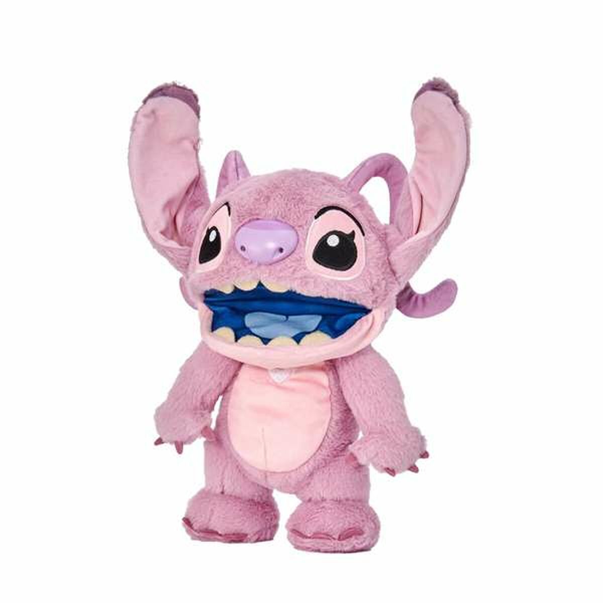 peluche stitch rose de profil