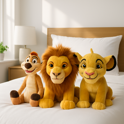 peluche le roi lion