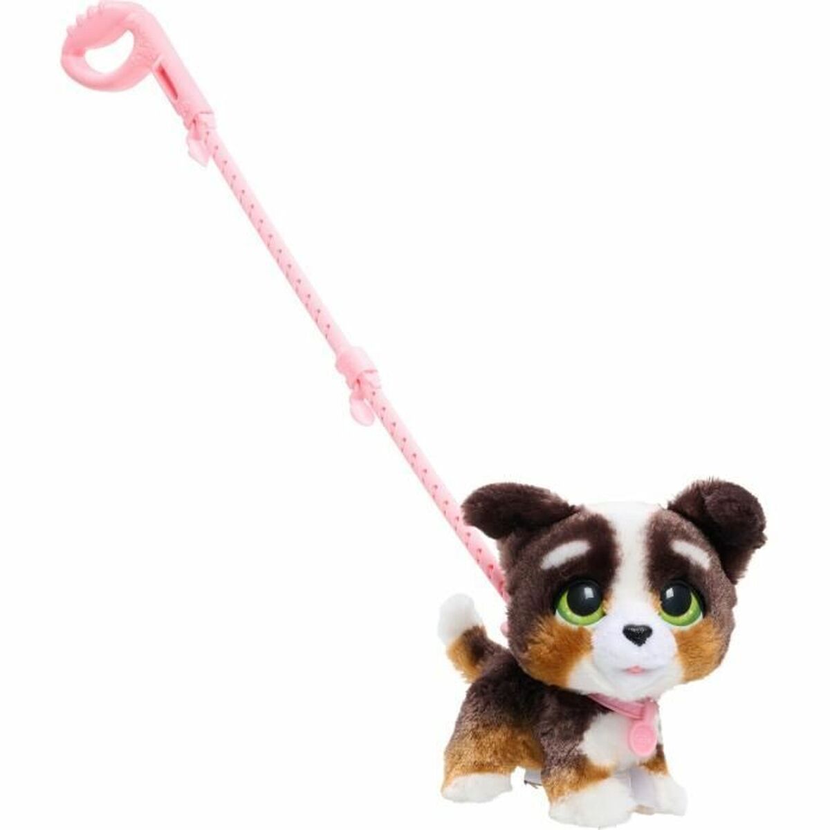 Chien interactif peluche Furreal Friends Puppy Multicouleur en laisse
