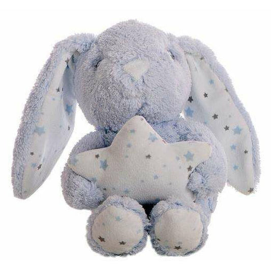 Lapin Peluche Star Bleu 