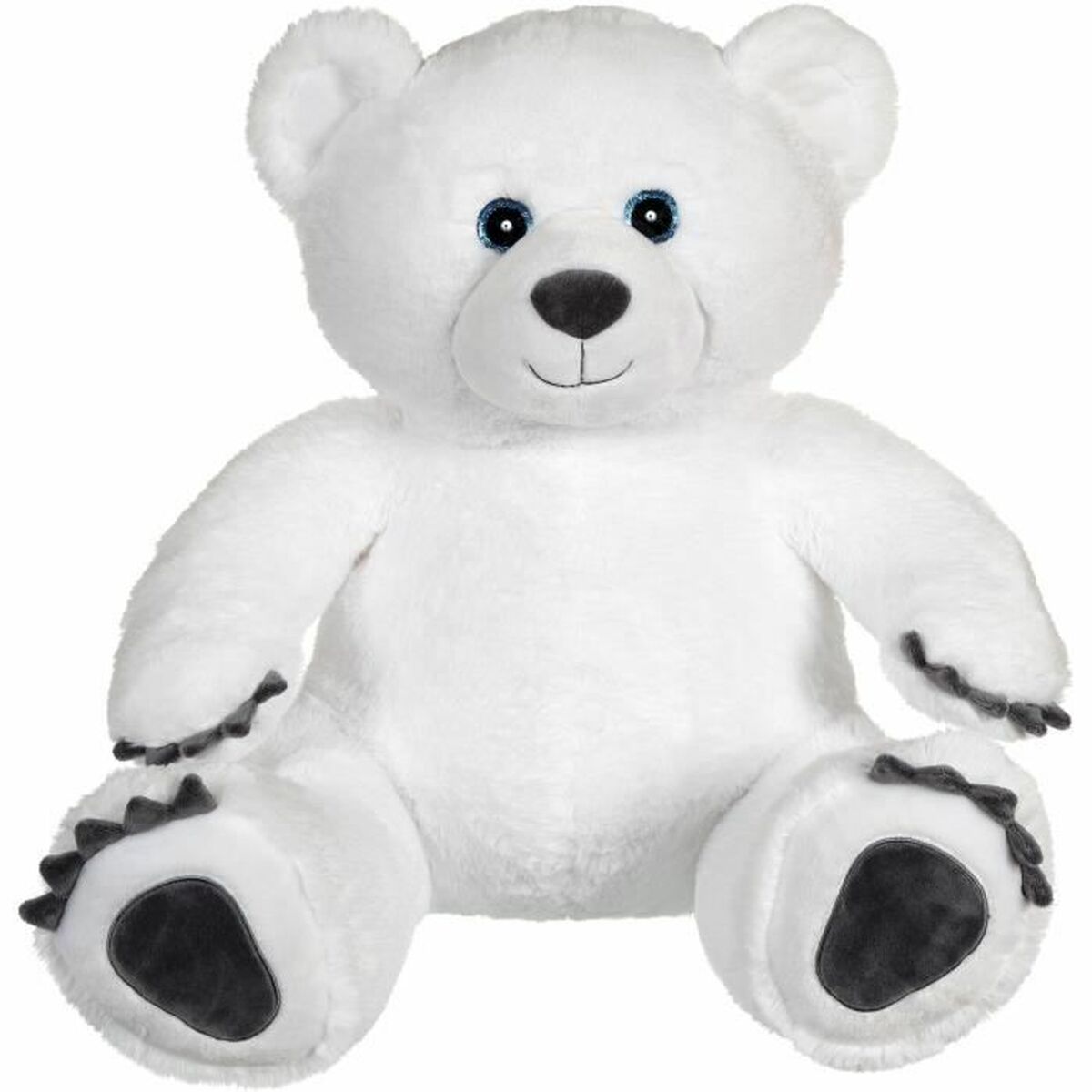 ours blanc en peluche de 80cm