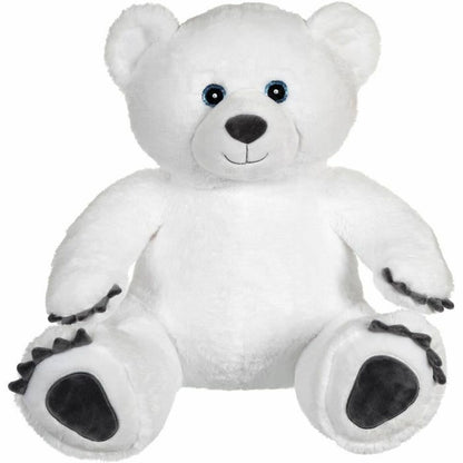 ours blanc en peluche de 80cm