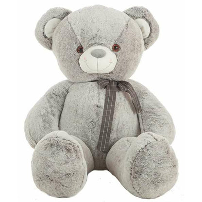 peluche gros ours gris de 145cm