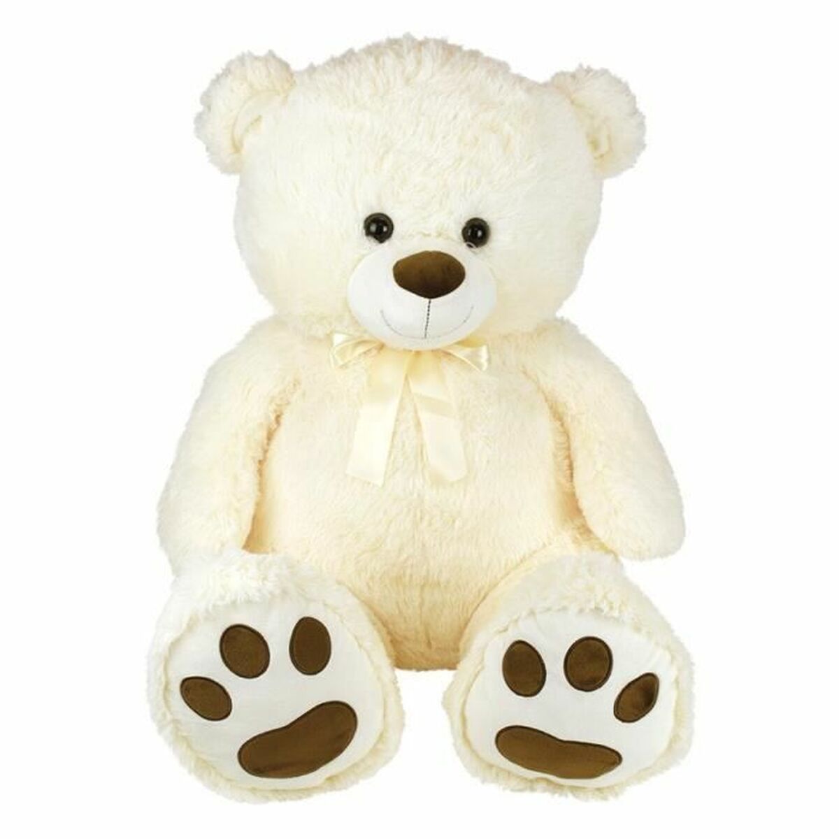 peluche ours beige de 100cm