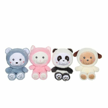 peluche panda avec d'autres animaux