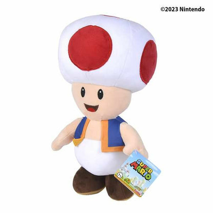 Peluche Toad Toad 40cm de profil