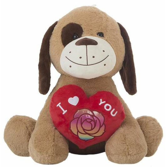 Peluche chiens Amour Coeur Chien 32 cm