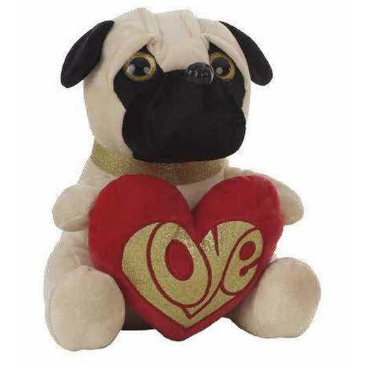 Peluche en chien Pug 32cm