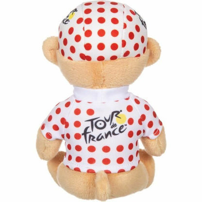 Ours en peluche Tour de France avec le maillot à pois 