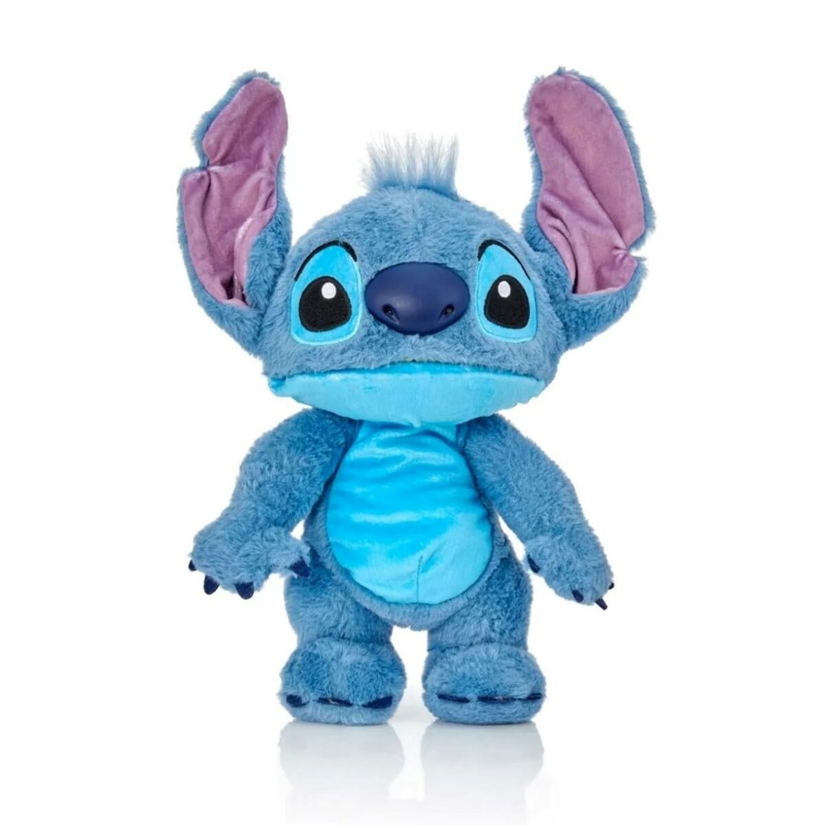 stitch peluche bleu intéractif