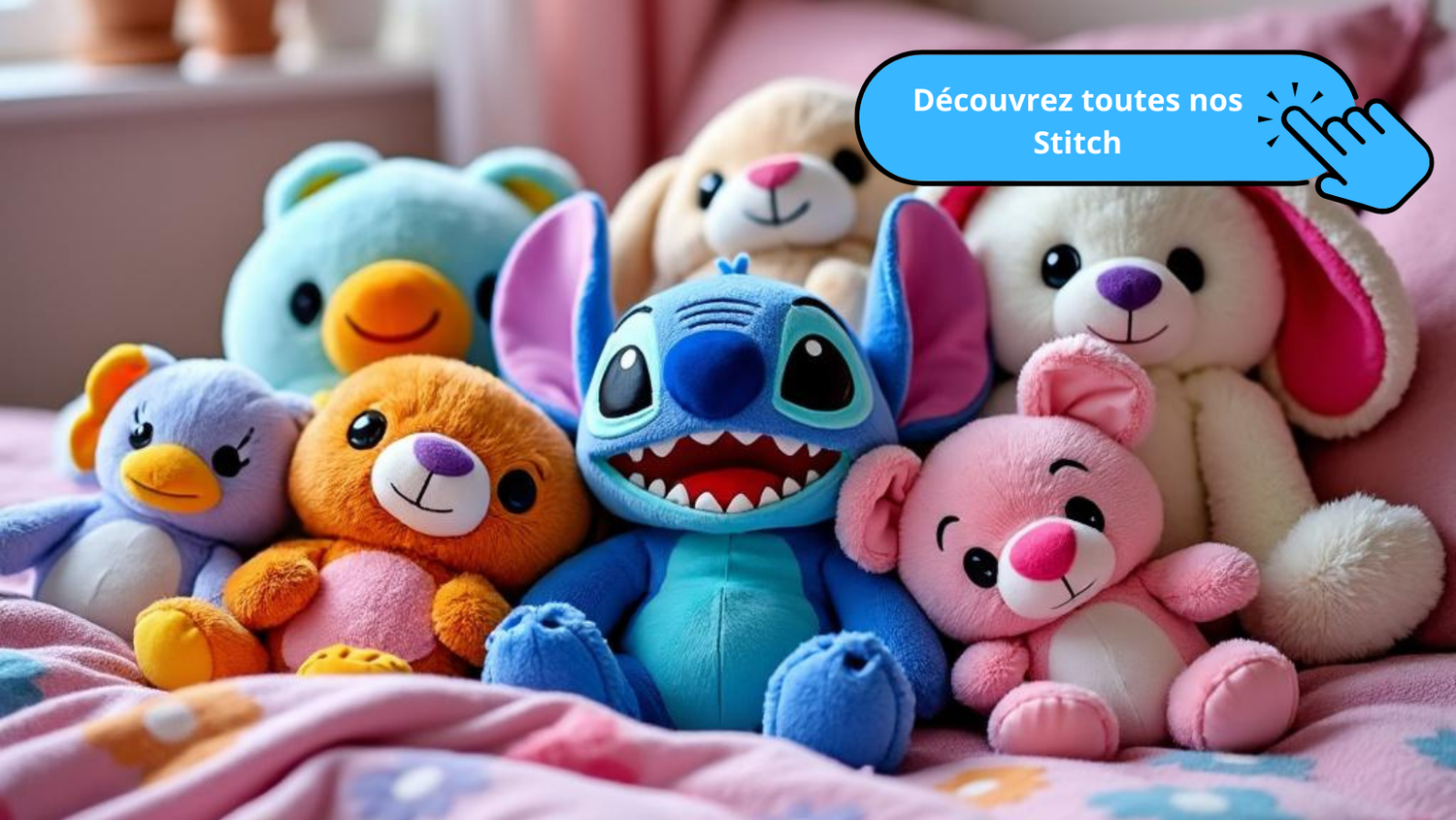 Bannière de collection Peluche Stitch