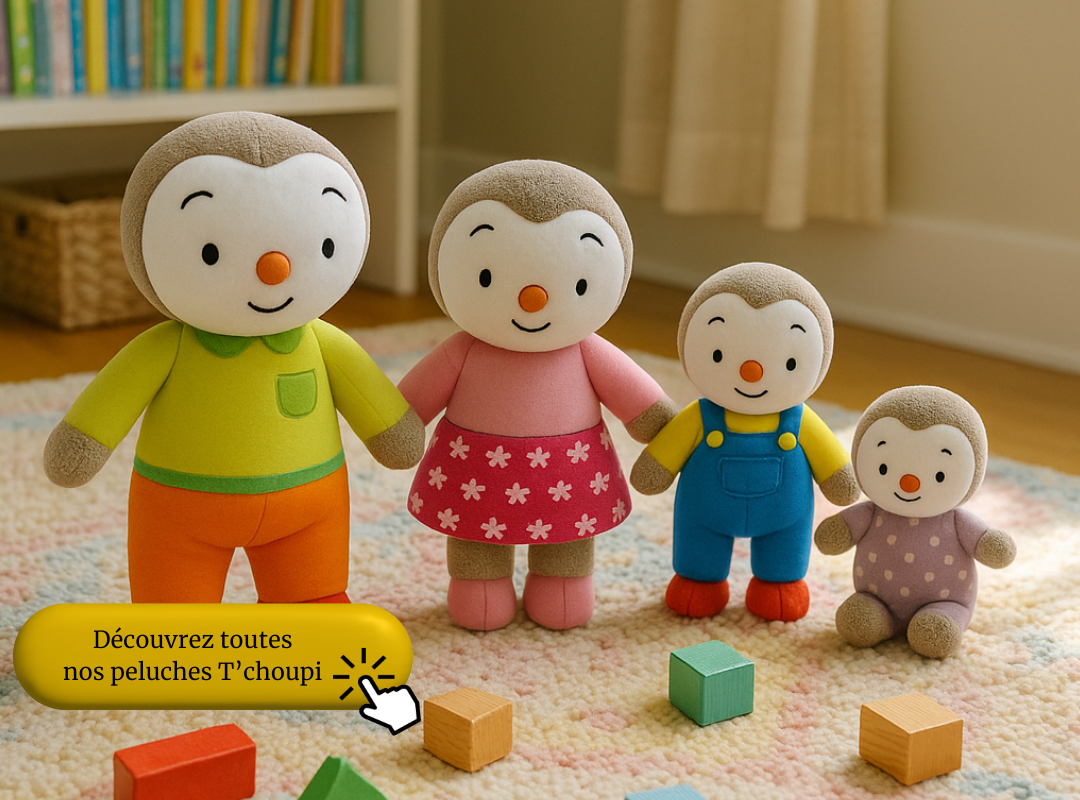 bannière de collection peluche t'choupi