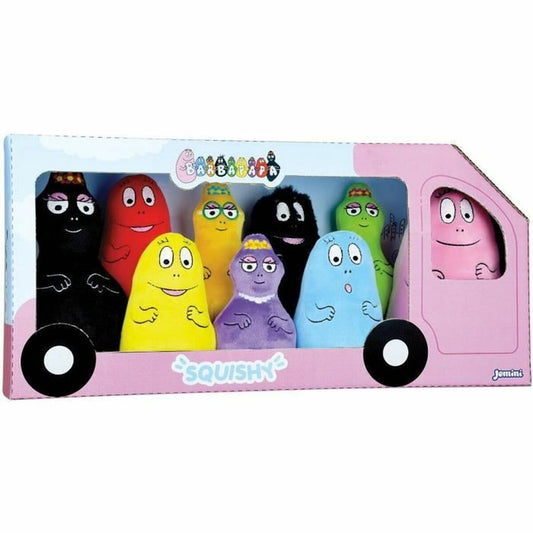 coffret de toute la famille peluche barbapapa