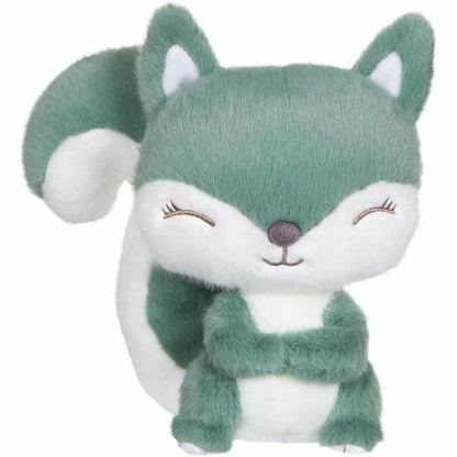 écureuil en peluche vert adorable