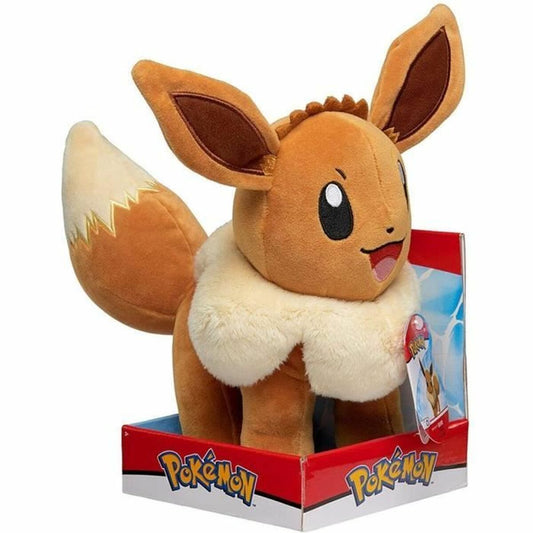 evoli peluche dans sa boite pokemon