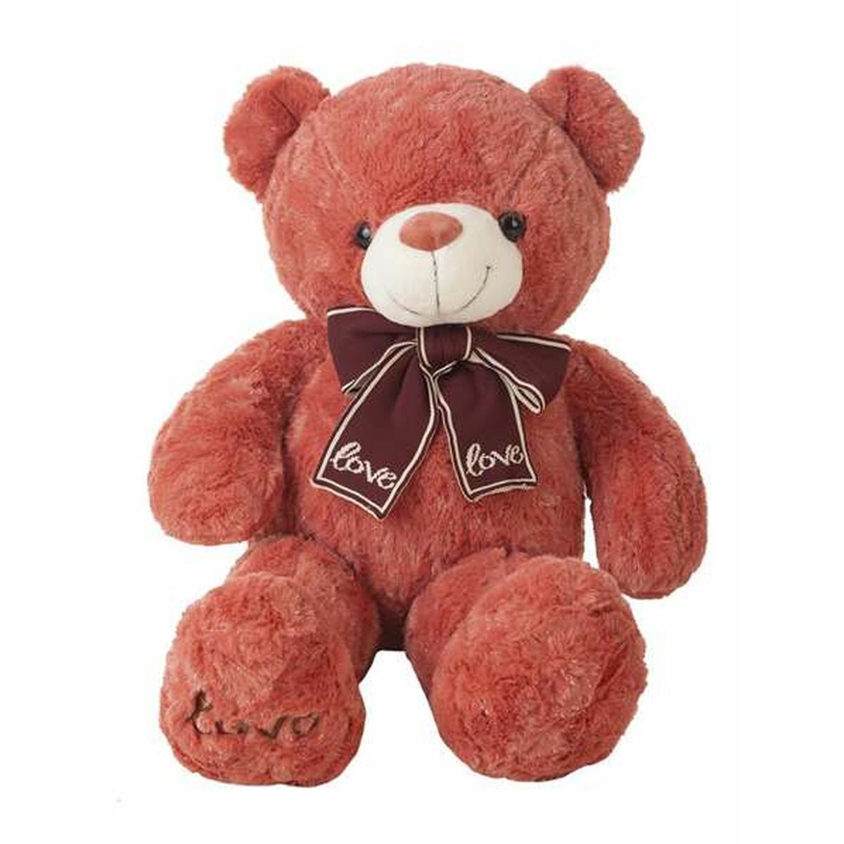 géant ours en peluche marron