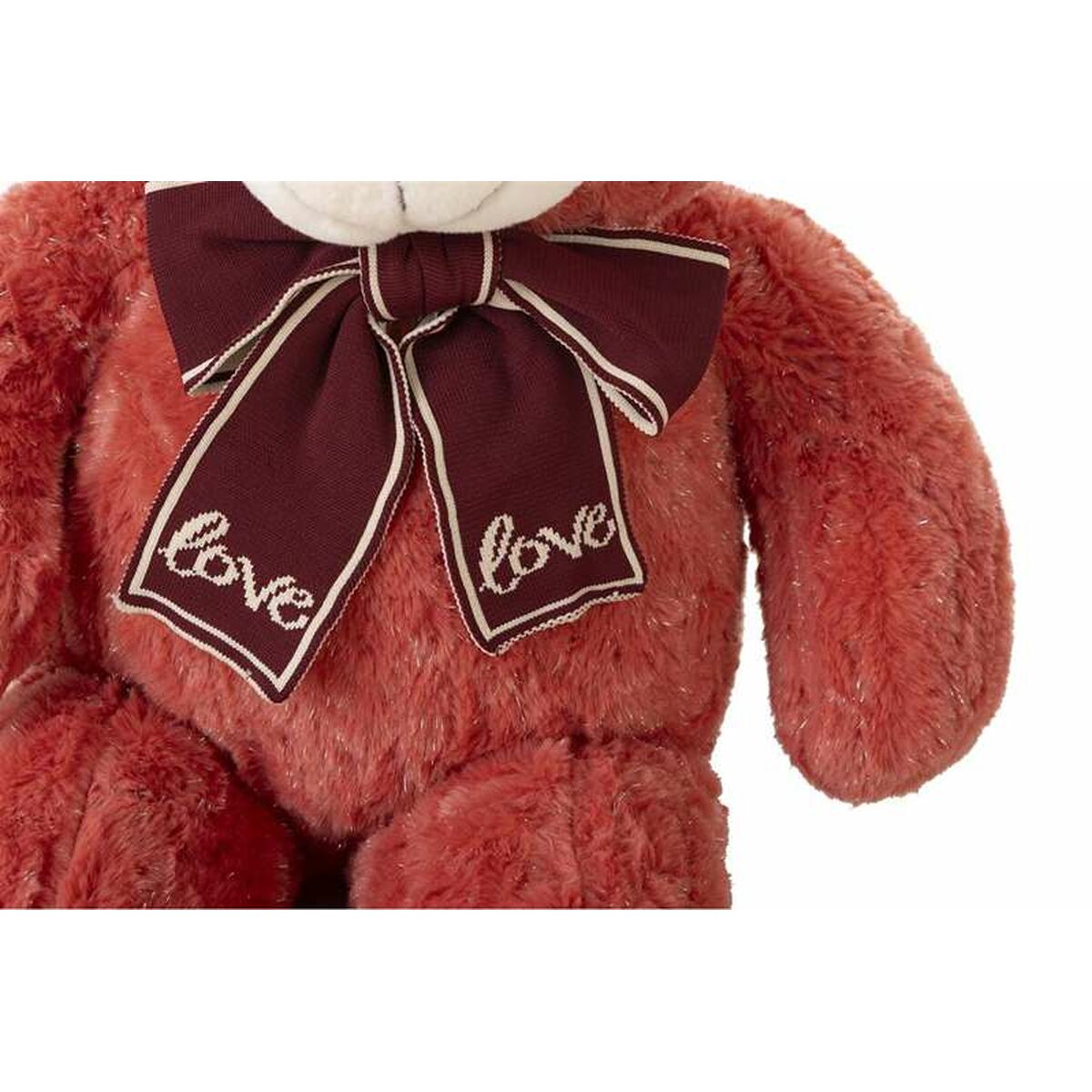 géant ours en peluche avec écrit love