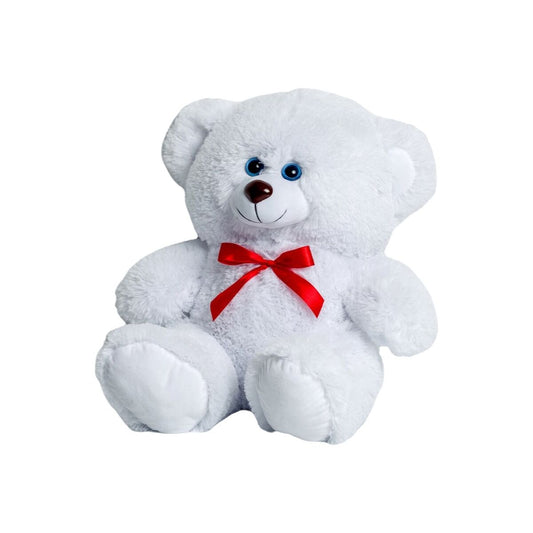 ours peluche de 65cm blanc