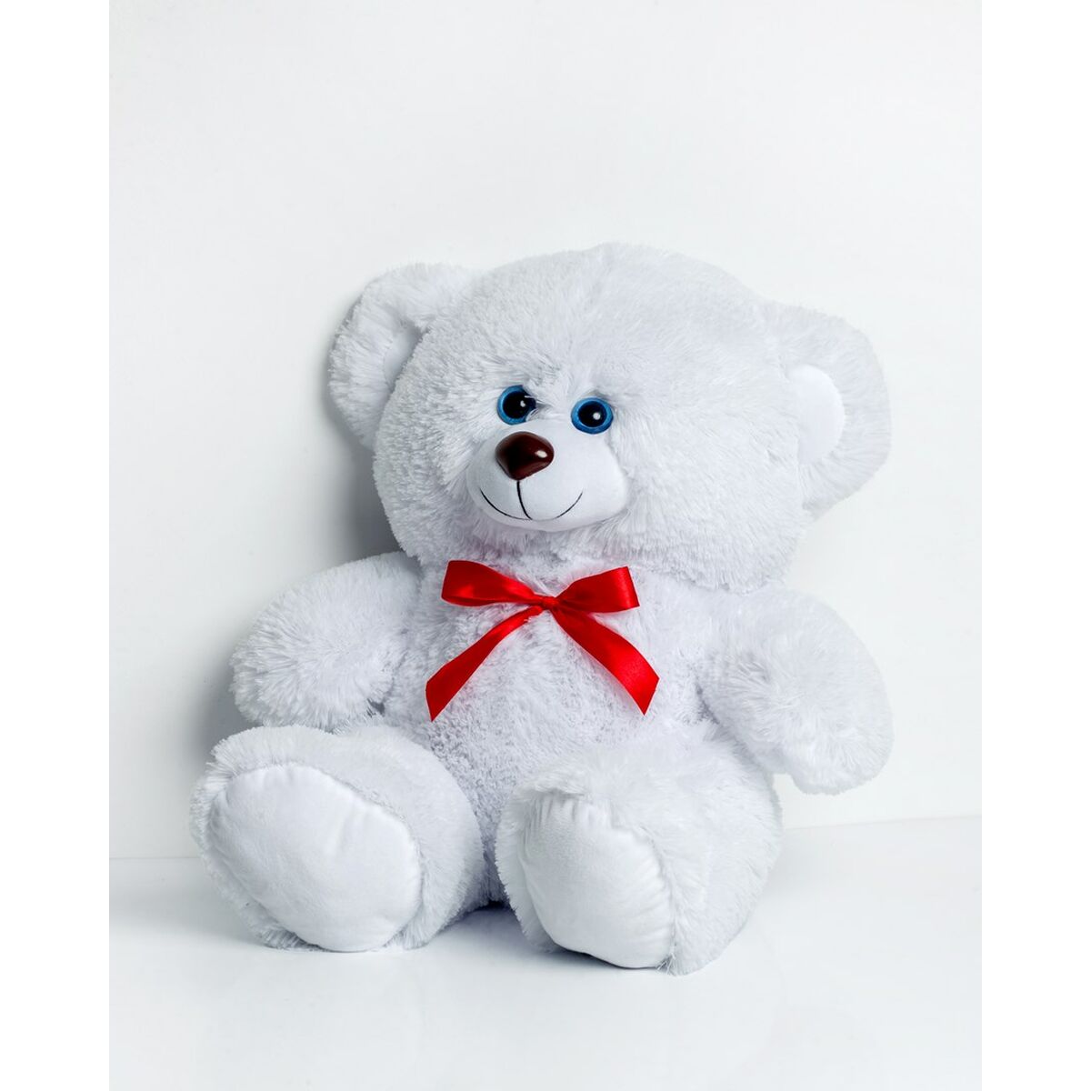 ours peluche blanc