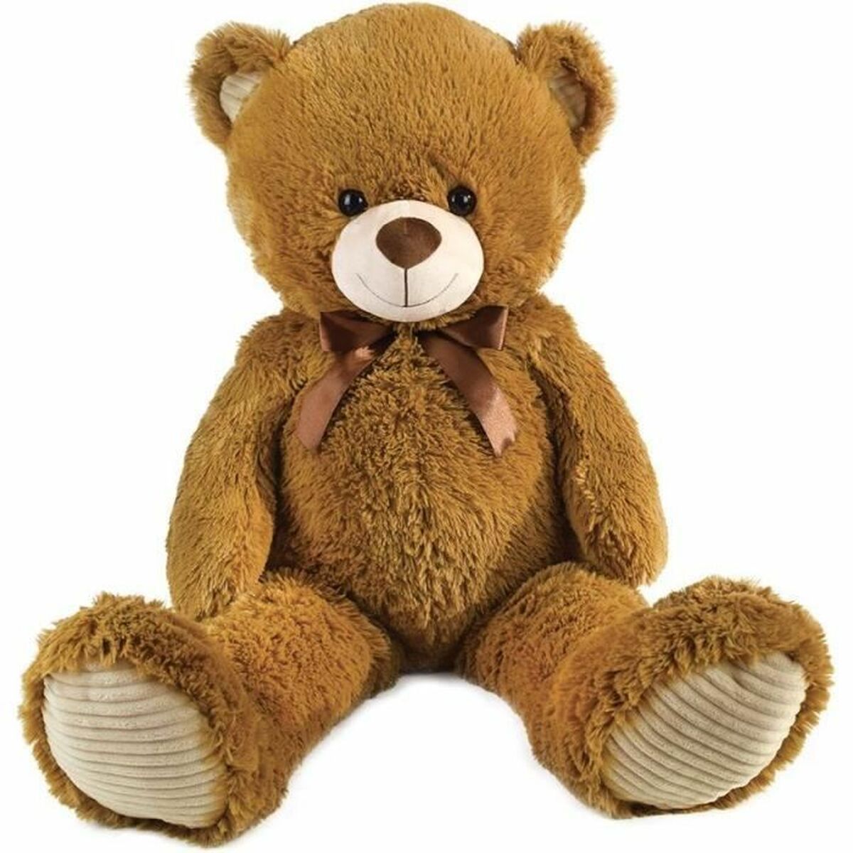 ours peluche marron