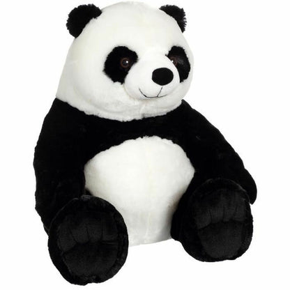 panda en peluche géant de profil
