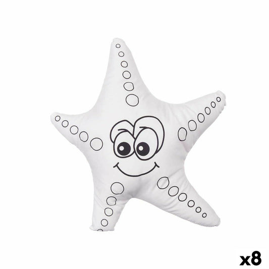 peluche à colorier étoile de mer