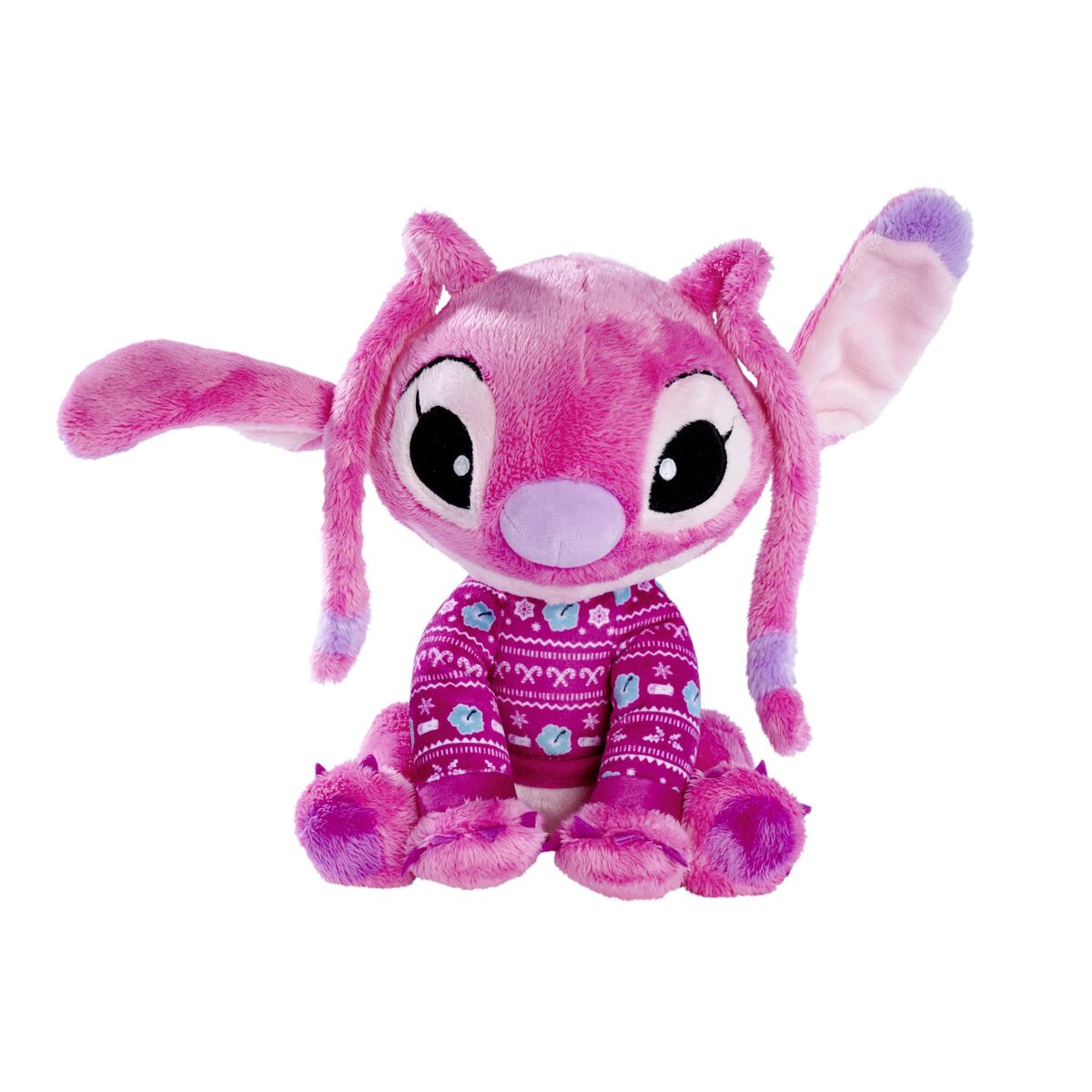 peluche angel noel rose