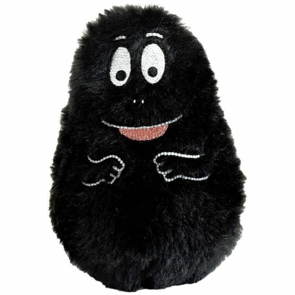 peluche barbapapa noir barmama la maman