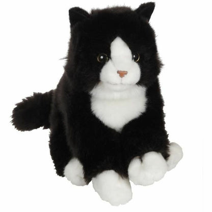 Peluche chat noir adorable 