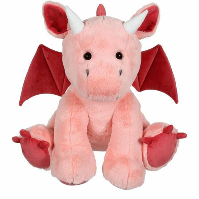 peluche dragon rose