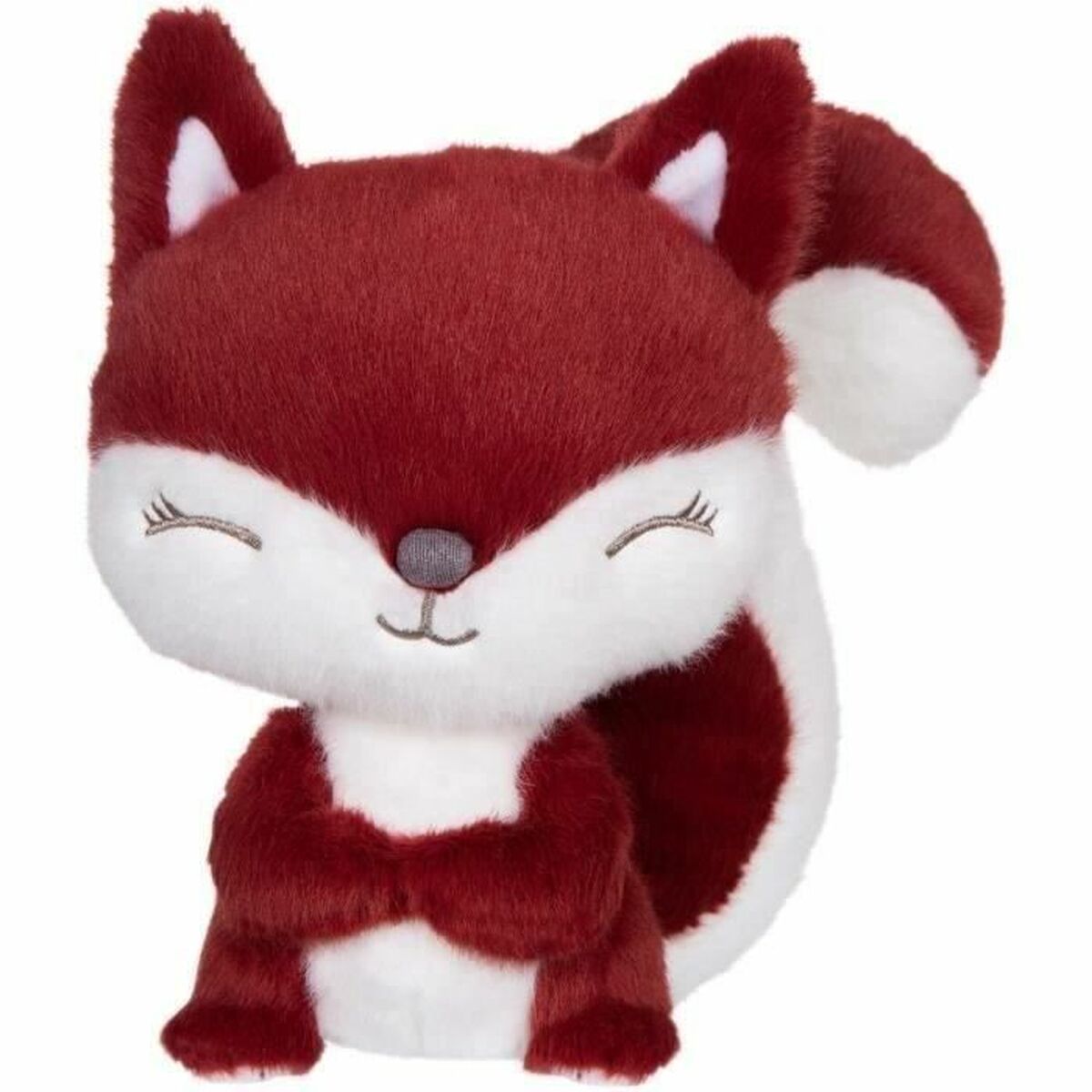 adorable petite peluche écureuil rouge 
