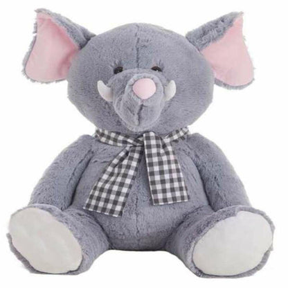 peluche éléphant gris de 75cm