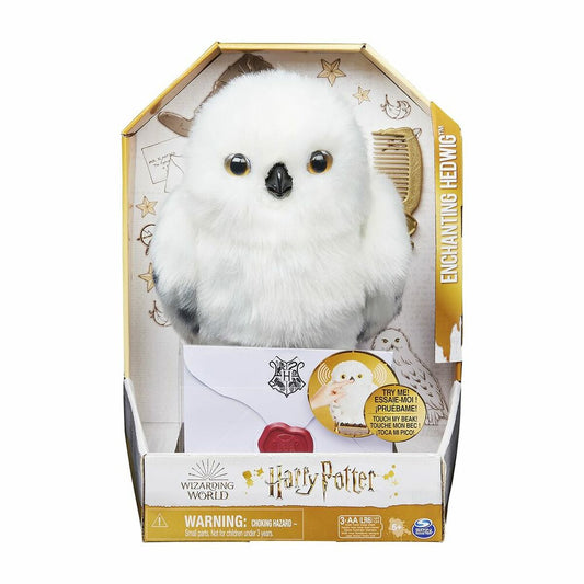 Peluche Hedwige Harry Potter dans sa boutique