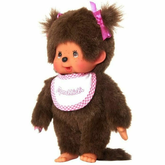 peluche kiki avec des noeuds rose
