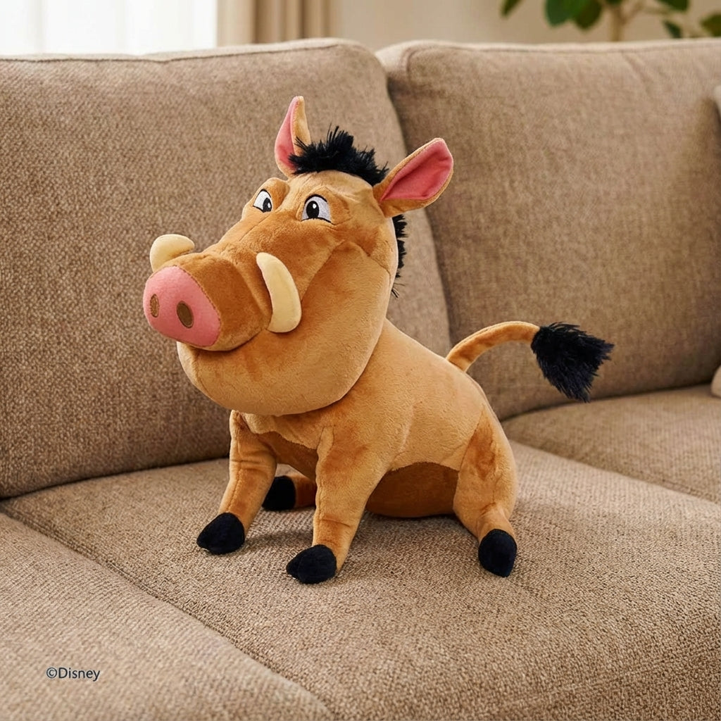 peluche le roi lion pumba le phacophere