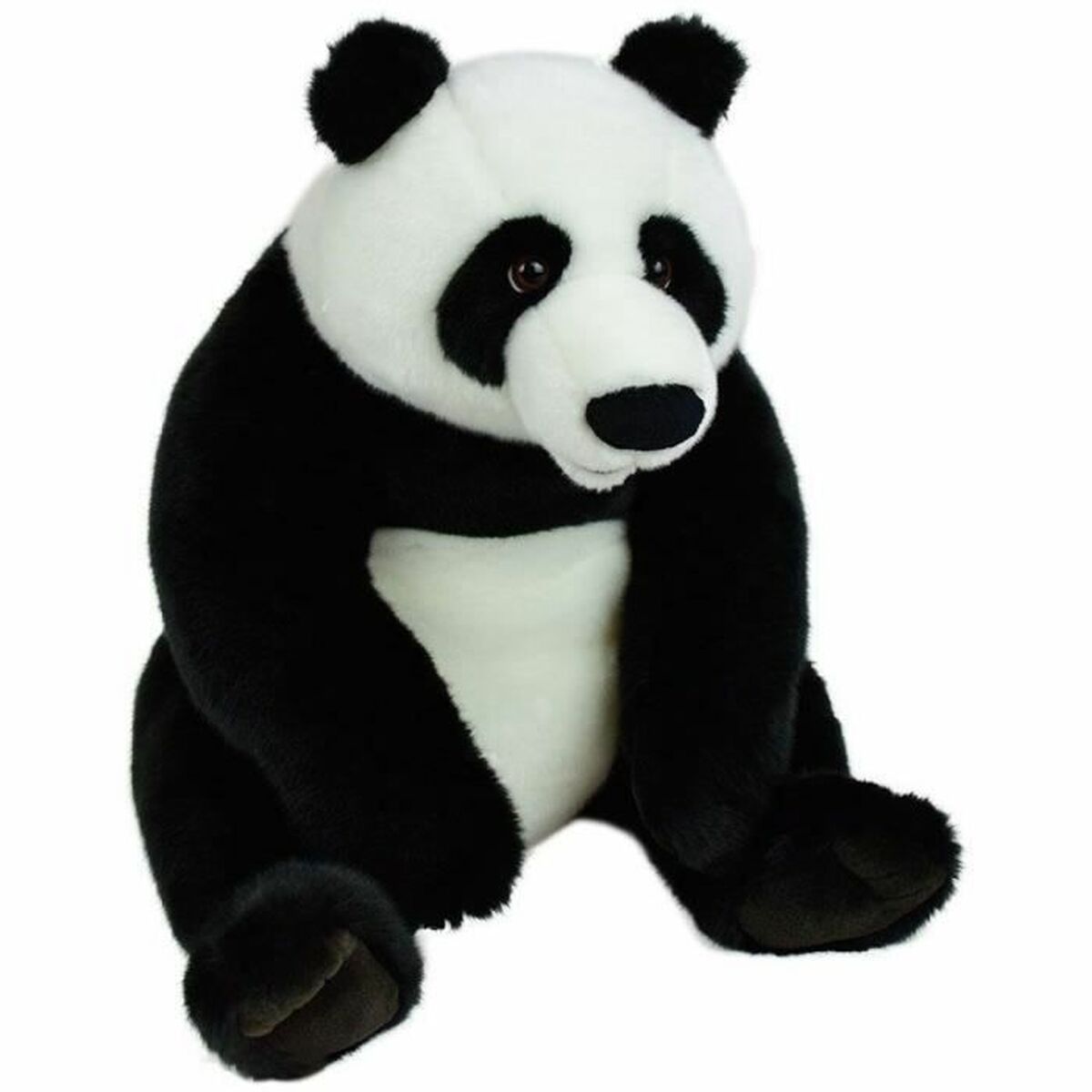 peluche panda de 45cm noir et blanc